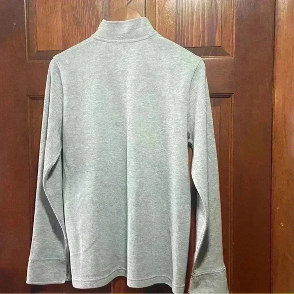 Orvis 1/4 Zip Heather Gray Sweater Size XL - Picture 3 of 7